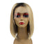 Wholesale 1B/light brown Human Hair Lace Front Straight Bob Wigs