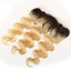 Wholesale #1B613 Body Wave Frontal Human Hair Blonde Frontal