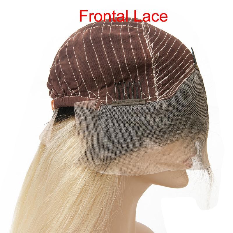 Wholesale #613 #1B/613  Wig Straight Human Hair Full Lace Wig Frontal Lace Wig