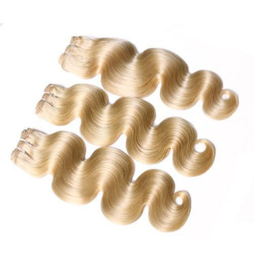 Wholesale Body Wave Human Hair #613 Blonde Bundles