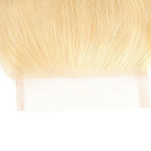 Wholesale #613 Body Wave Closure Human Hair Blonde Closure