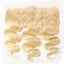 Wholesale #613 Body Wave Frontal Human Hair Blonde Frontal