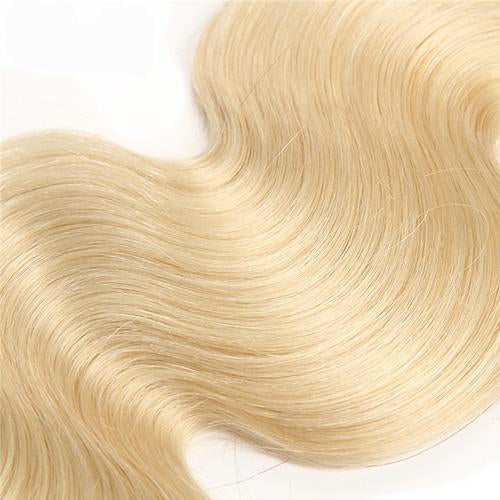 Wholesale #613 Body Wave Frontal Human Hair Blonde Frontal