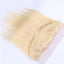 Wholesale #613 Straight Frontal Human Hair Blonde Frontal