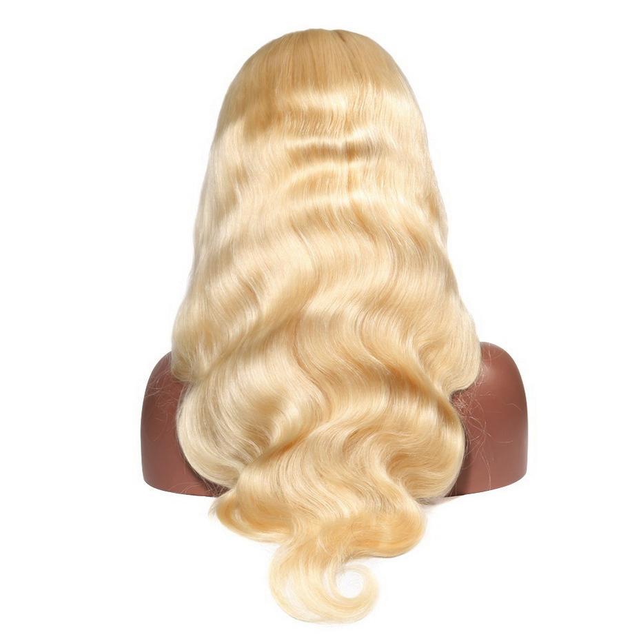 #613 #1B/613  Wig Body Wave Human Hair Full Lace Wig Frontal Lace Wig