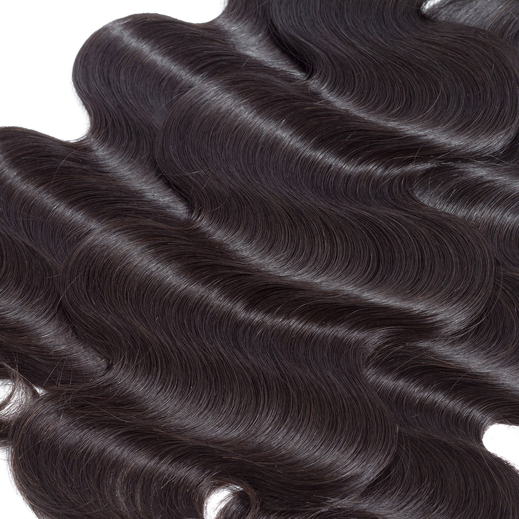 Wholesale Body Wave Virgin Human Hair Natural Black Bundles