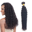 Wholesale Deep Curly Virgin Human Hair Natural Black Bundles