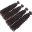 Wholesale Deep Curly Virgin Human Hair Natural Black Bundles