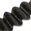 Wholesale Deep Wave Virgin Human Hair Natural Black Bundles
