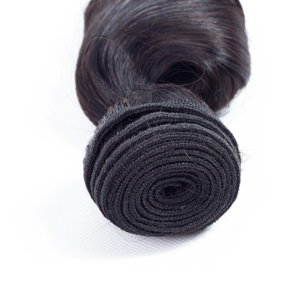 Wholesale Loose Wave Virgin Human Hair Natural Black Bundles