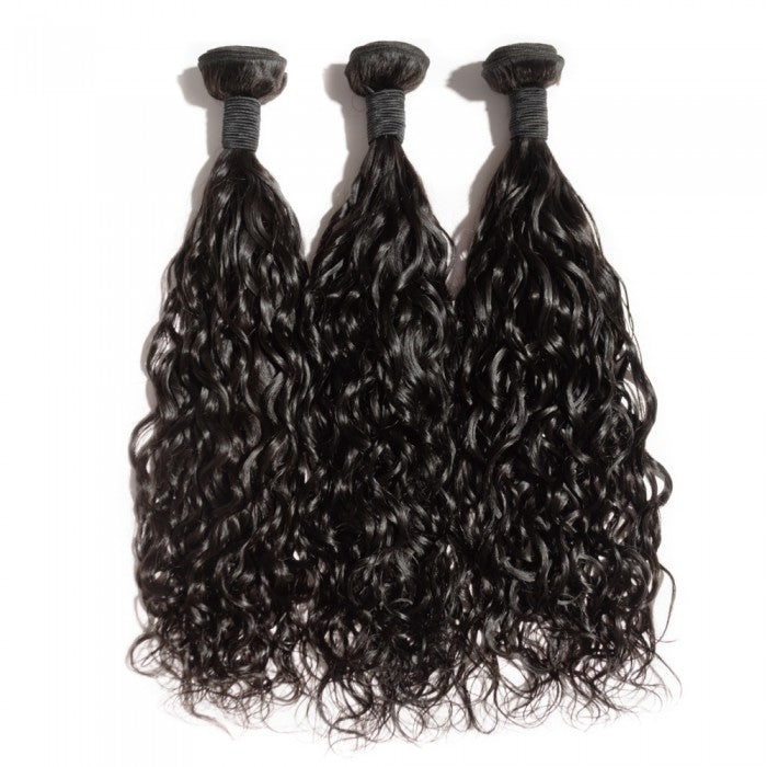 Wholesale Natural Curly Virgin Human Hair Natural Black Bundles