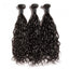 Wholesale Natural Curly Virgin Human Hair Natural Black Bundles