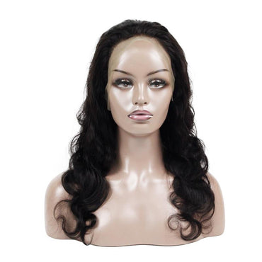 Wholesale Body Human Hair Lace Wig Naturlal Black #1B