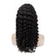 Wholesale Deep Wave Human Hair Lace Wig Naturlal Black #1B