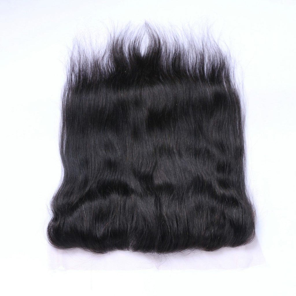 Wholesale Straight Frontal Human Hair Natrual Black #1B