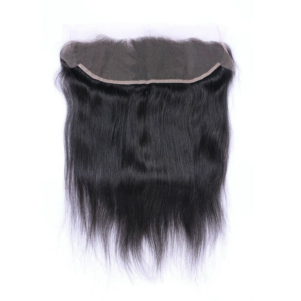 Wholesale Straight Frontal Human Hair Natrual Black #1B