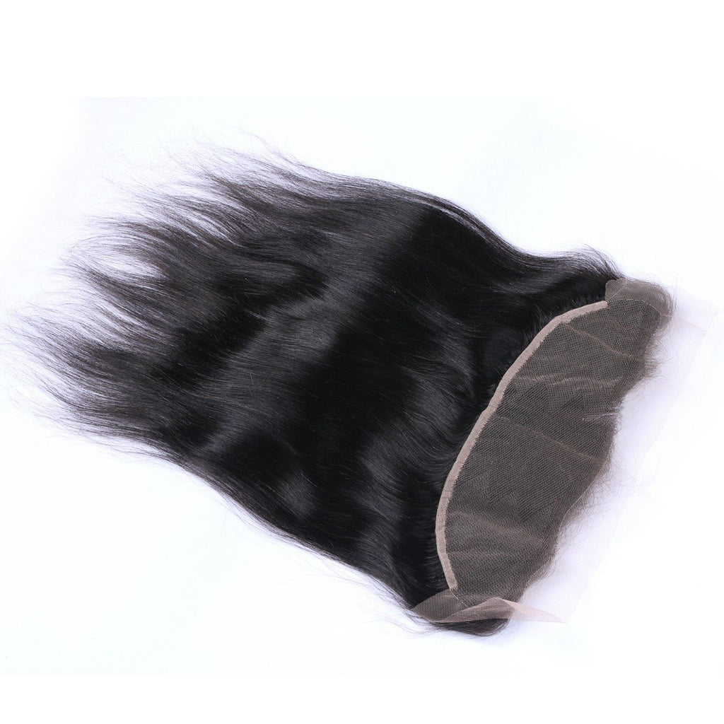 Wholesale Straight Frontal Human Hair Natrual Black #1B