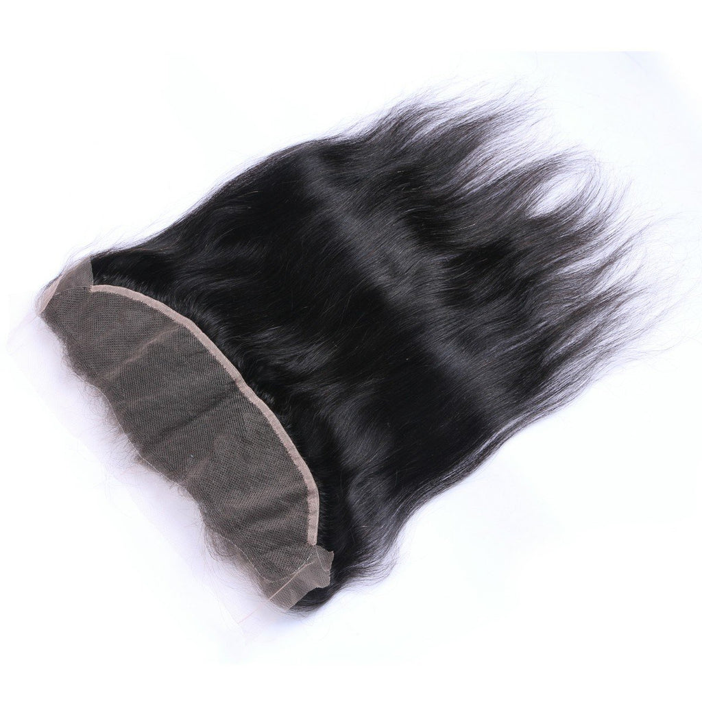 Wholesale Straight Frontal Human Hair Natrual Black #1B