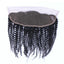 Wholesale Kinky Curly Frontal Human Hair Natrual Black #1B