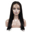 Straight Human Hair Lace Wig Naturlal Black #1B