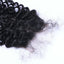 Wholesale Deep Curly Closure Human Hair Natural Black #1B