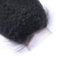 Wholesale Kinky Straight Closure Human Hair Natural Black #1B