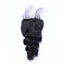 Wholesale Loose Wave Closure Human Hair Natural Black #1B