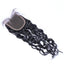 Wholesale Natural Wave Closure Human Hair Natural Black #1B