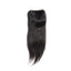 Wholesale Straight Closure Human Hair Natural Black #1B