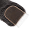 Wholesale Straight Closure Human Hair Natural Black #1B
